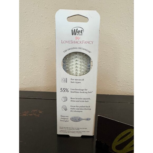 LoveShackFancy Wet Brush Mini Detangler - Everblooming Rosettes New In Hand - Picture 3 of 3